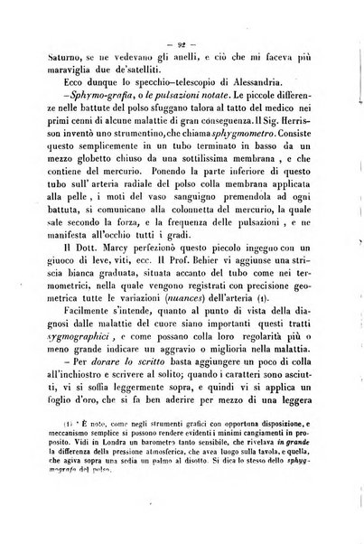 Cronichetta mensuale delle piu importanti moderne scoperte nelle scienze naturali e loro applicazioni alle arti ed industria