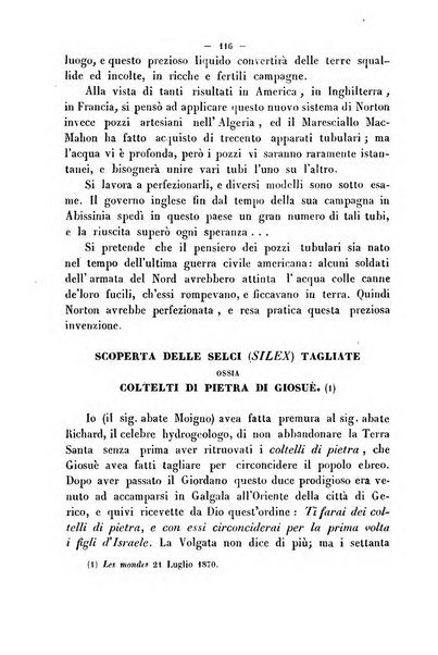 Cronichetta mensuale delle piu importanti moderne scoperte nelle scienze naturali e loro applicazioni alle arti ed industria