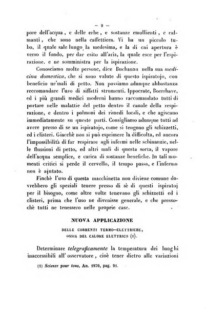 Cronichetta mensuale delle piu importanti moderne scoperte nelle scienze naturali e loro applicazioni alle arti ed industria