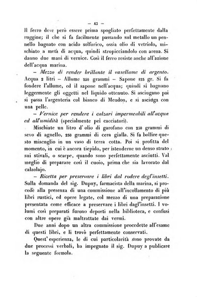 Cronichetta mensuale delle piu importanti moderne scoperte nelle scienze naturali e loro applicazioni alle arti ed industria