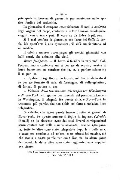 Cronichetta mensuale delle piu importanti moderne scoperte nelle scienze naturali e loro applicazioni alle arti ed industria