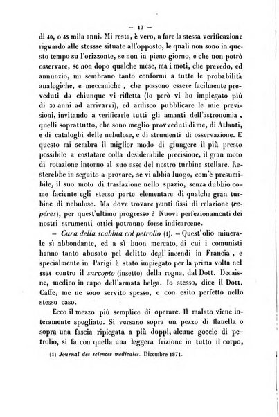 Cronichetta mensuale delle piu importanti moderne scoperte nelle scienze naturali e loro applicazioni alle arti ed industria