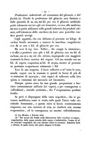 Cronichetta mensuale delle piu importanti moderne scoperte nelle scienze naturali e loro applicazioni alle arti ed industria