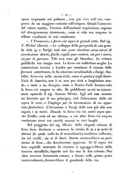 Cronichetta mensuale delle piu importanti moderne scoperte nelle scienze naturali e loro applicazioni alle arti ed industria