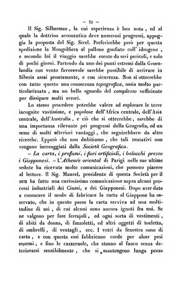 Cronichetta mensuale delle piu importanti moderne scoperte nelle scienze naturali e loro applicazioni alle arti ed industria