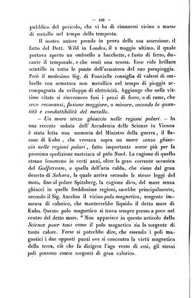 Cronichetta mensuale delle piu importanti moderne scoperte nelle scienze naturali e loro applicazioni alle arti ed industria