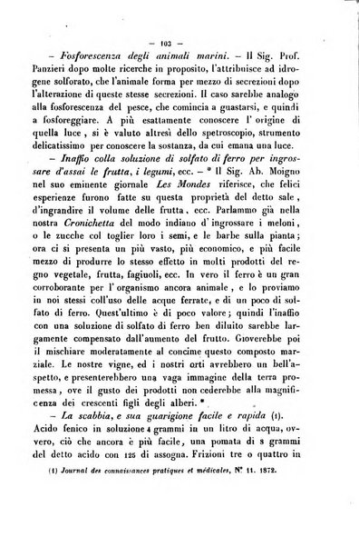 Cronichetta mensuale delle piu importanti moderne scoperte nelle scienze naturali e loro applicazioni alle arti ed industria