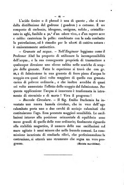 Cronichetta mensuale delle piu importanti moderne scoperte nelle scienze naturali e loro applicazioni alle arti ed industria