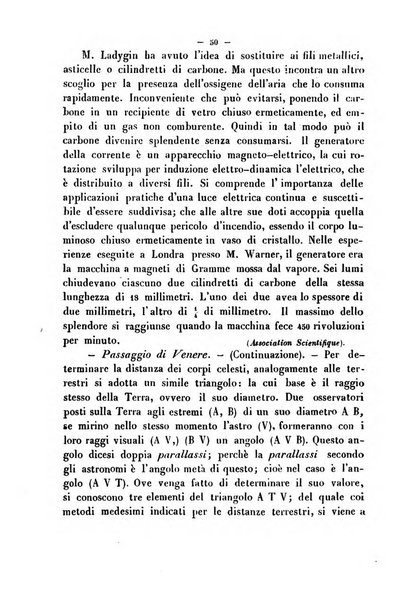 Cronichetta mensuale delle piu importanti moderne scoperte nelle scienze naturali e loro applicazioni alle arti ed industria