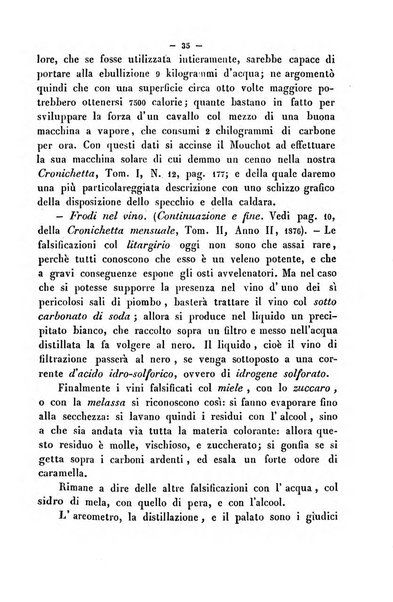 Cronichetta mensuale delle piu importanti moderne scoperte nelle scienze naturali e loro applicazioni alle arti ed industria