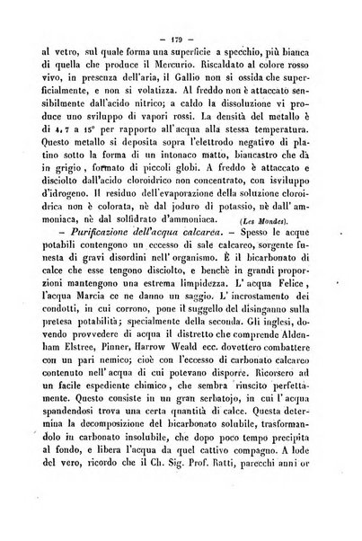 Cronichetta mensuale delle piu importanti moderne scoperte nelle scienze naturali e loro applicazioni alle arti ed industria