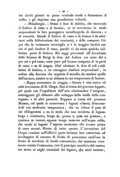 Cronichetta mensuale delle piu importanti moderne scoperte nelle scienze naturali e loro applicazioni alle arti ed industria