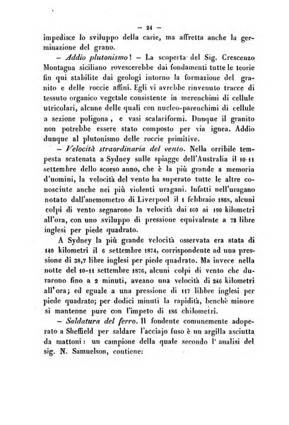 Cronichetta mensuale delle piu importanti moderne scoperte nelle scienze naturali e loro applicazioni alle arti ed industria