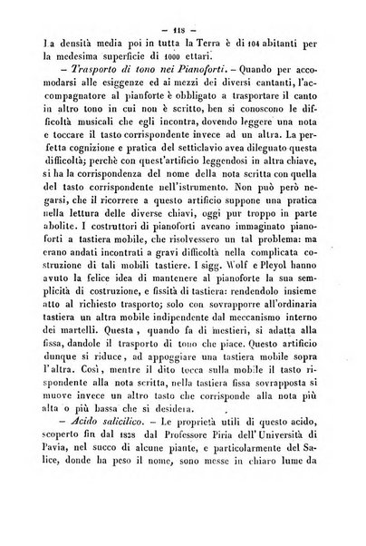 Cronichetta mensuale delle piu importanti moderne scoperte nelle scienze naturali e loro applicazioni alle arti ed industria