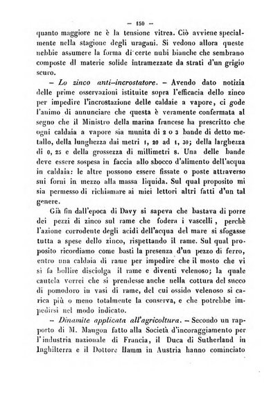 Cronichetta mensuale delle piu importanti moderne scoperte nelle scienze naturali e loro applicazioni alle arti ed industria