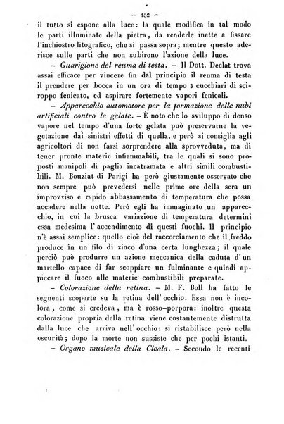 Cronichetta mensuale delle piu importanti moderne scoperte nelle scienze naturali e loro applicazioni alle arti ed industria