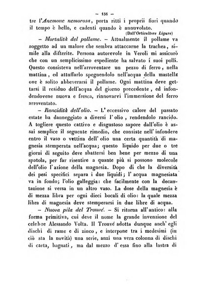 Cronichetta mensuale delle piu importanti moderne scoperte nelle scienze naturali e loro applicazioni alle arti ed industria