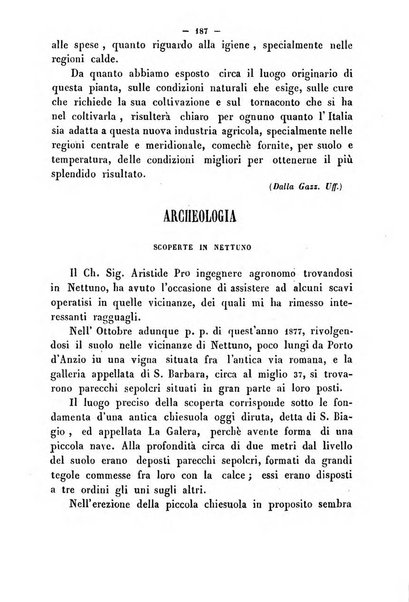 Cronichetta mensuale delle piu importanti moderne scoperte nelle scienze naturali e loro applicazioni alle arti ed industria