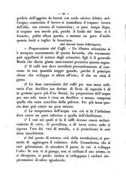 Cronichetta mensuale delle piu importanti moderne scoperte nelle scienze naturali e loro applicazioni alle arti ed industria