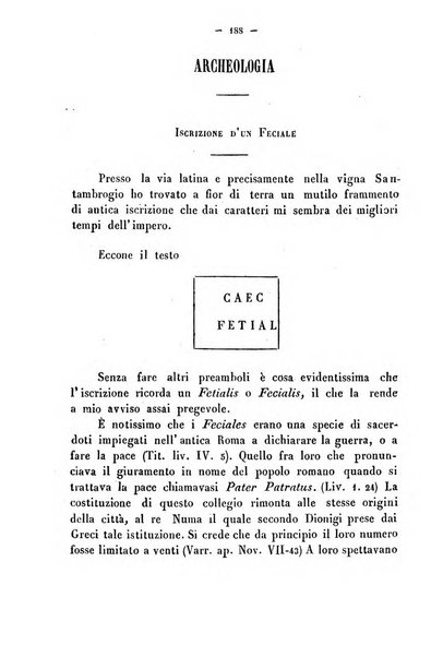 Cronichetta mensuale delle piu importanti moderne scoperte nelle scienze naturali e loro applicazioni alle arti ed industria