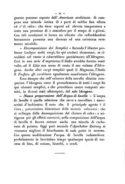 Cronichetta mensuale delle piu importanti moderne scoperte nelle scienze naturali e loro applicazioni alle arti ed industria