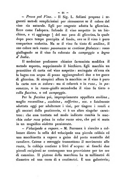 Cronichetta mensuale delle piu importanti moderne scoperte nelle scienze naturali e loro applicazioni alle arti ed industria