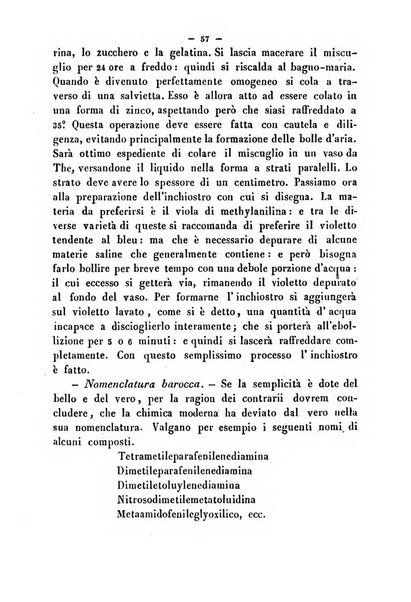 Cronichetta mensuale delle piu importanti moderne scoperte nelle scienze naturali e loro applicazioni alle arti ed industria