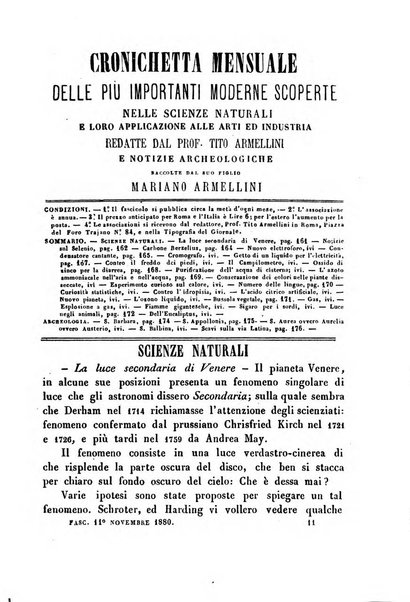 Cronichetta mensuale delle piu importanti moderne scoperte nelle scienze naturali e loro applicazioni alle arti ed industria