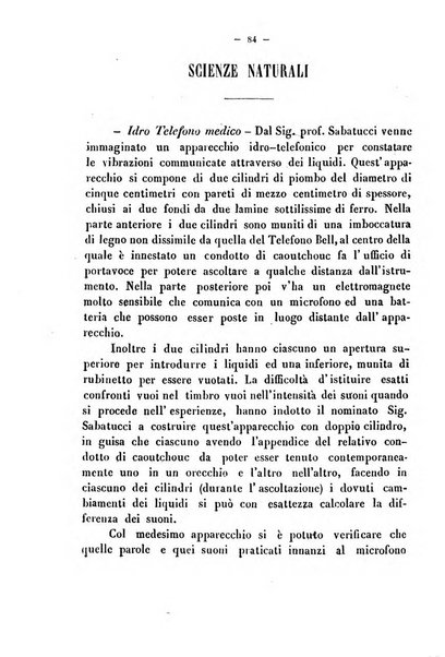 Cronichetta mensuale delle piu importanti moderne scoperte nelle scienze naturali e loro applicazioni alle arti ed industria