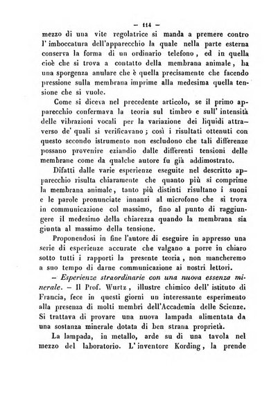 Cronichetta mensuale delle piu importanti moderne scoperte nelle scienze naturali e loro applicazioni alle arti ed industria