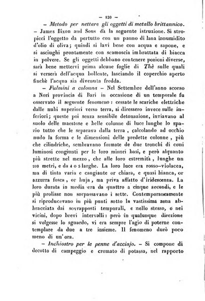 Cronichetta mensuale delle piu importanti moderne scoperte nelle scienze naturali e loro applicazioni alle arti ed industria