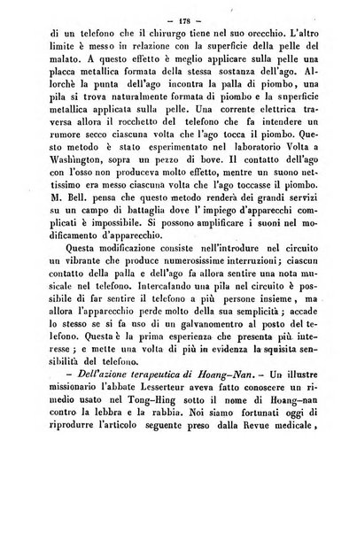 Cronichetta mensuale delle piu importanti moderne scoperte nelle scienze naturali e loro applicazioni alle arti ed industria