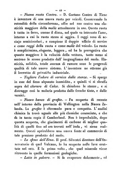 Cronichetta mensuale delle piu importanti moderne scoperte nelle scienze naturali e loro applicazioni alle arti ed industria