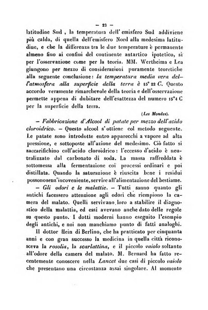 Cronichetta mensuale delle piu importanti moderne scoperte nelle scienze naturali e loro applicazioni alle arti ed industria