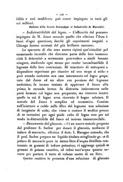 Cronichetta mensuale delle piu importanti moderne scoperte nelle scienze naturali e loro applicazioni alle arti ed industria