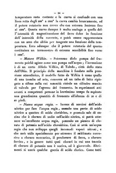 Cronichetta mensuale delle piu importanti moderne scoperte nelle scienze naturali e loro applicazioni alle arti ed industria