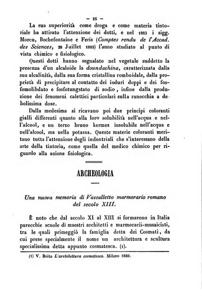 Cronichetta mensuale delle piu importanti moderne scoperte nelle scienze naturali e loro applicazioni alle arti ed industria