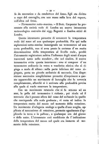 Cronichetta mensuale delle piu importanti moderne scoperte nelle scienze naturali e loro applicazioni alle arti ed industria