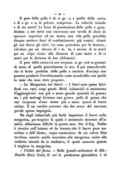 Cronichetta mensuale delle piu importanti moderne scoperte nelle scienze naturali e loro applicazioni alle arti ed industria