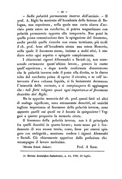 Cronichetta mensuale delle piu importanti moderne scoperte nelle scienze naturali e loro applicazioni alle arti ed industria