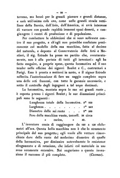 Cronichetta mensuale delle piu importanti moderne scoperte nelle scienze naturali e loro applicazioni alle arti ed industria