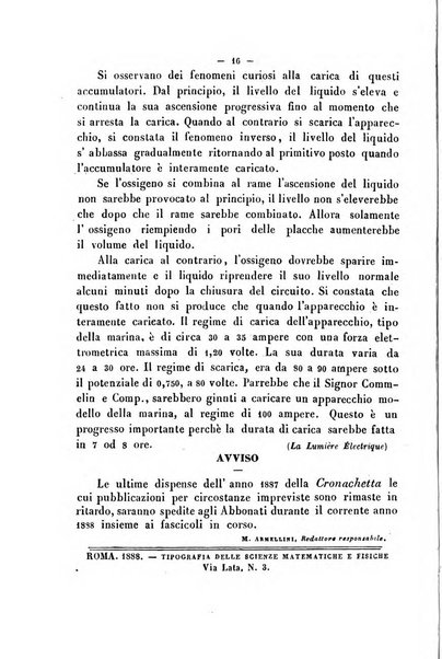 Cronichetta mensuale delle piu importanti moderne scoperte nelle scienze naturali e loro applicazioni alle arti ed industria