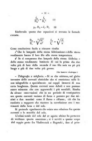 Cronichetta mensuale delle piu importanti moderne scoperte nelle scienze naturali e loro applicazioni alle arti ed industria