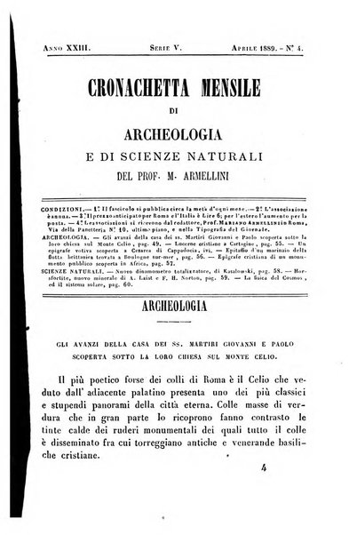 Cronichetta mensuale delle piu importanti moderne scoperte nelle scienze naturali e loro applicazioni alle arti ed industria