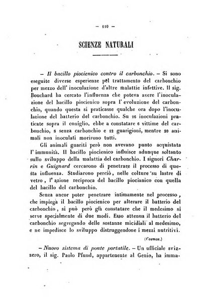 Cronichetta mensuale delle piu importanti moderne scoperte nelle scienze naturali e loro applicazioni alle arti ed industria