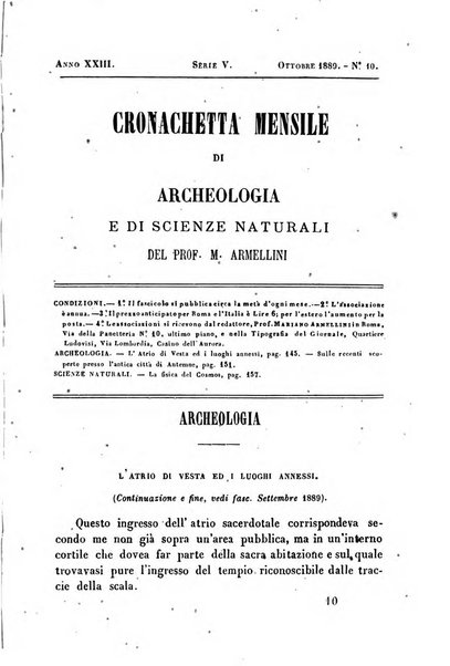 Cronichetta mensuale delle piu importanti moderne scoperte nelle scienze naturali e loro applicazioni alle arti ed industria