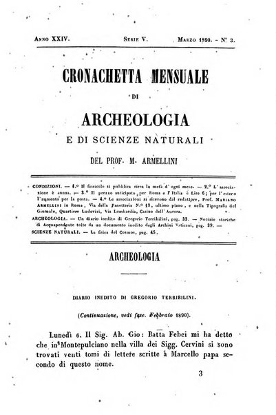 Cronichetta mensuale delle piu importanti moderne scoperte nelle scienze naturali e loro applicazioni alle arti ed industria