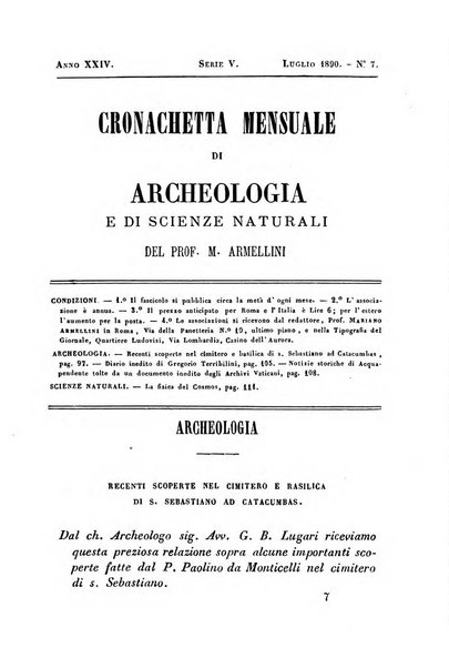 Cronichetta mensuale delle piu importanti moderne scoperte nelle scienze naturali e loro applicazioni alle arti ed industria