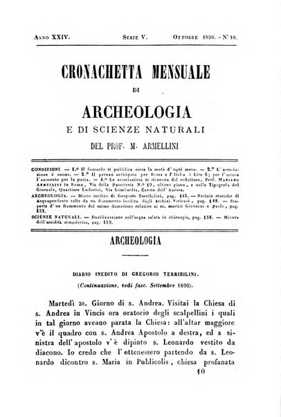 Cronichetta mensuale delle piu importanti moderne scoperte nelle scienze naturali e loro applicazioni alle arti ed industria