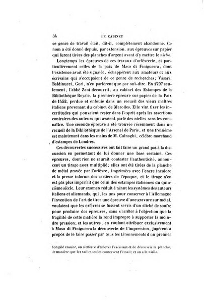 Le cabinet de l'amateur et de l'antiquaire revue des tableaux et des estampes anciennes, des objets d'art, d'antiquite et de curiosite